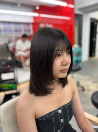 ミディアム カラー little錦糸町所属・透明感カラー🫧/ Tomy🌙のヘアスタイル