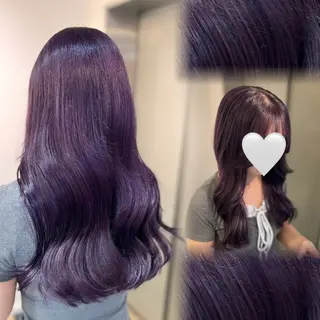 ロング 🦈AKARI🦈 袋町/韓国風/透明感のヘアスタイル