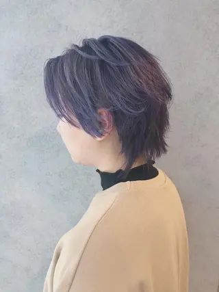 ショート カラー 丸山 晶平のヘアスタイル