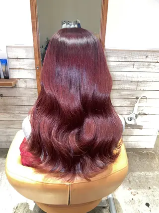 ロング カラー EARTH菊名店👾 ひらのすぐるのヘアスタイル