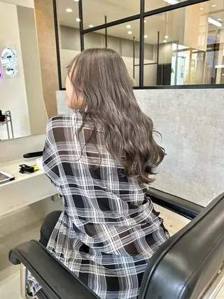 ミディアム カラー mood tatemachiのヘアスタイル