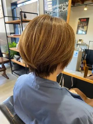 ショート hair salon TOKUNAGA所属・💫縮毛矯正/ カット💫徳永あい子のヘアスタイル