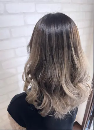 ロング カラー ヘアアレンジ 髪質改善×艶カラー ANDIAMO 楓のヘアスタイル