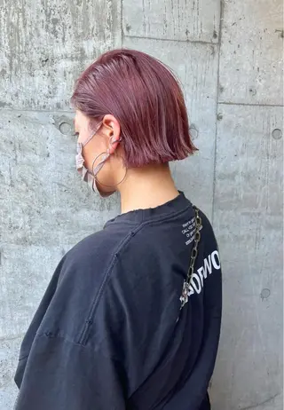 ショート ハイトーンNo.1✨ パーマ✨イマイタツヤのヘアスタイル