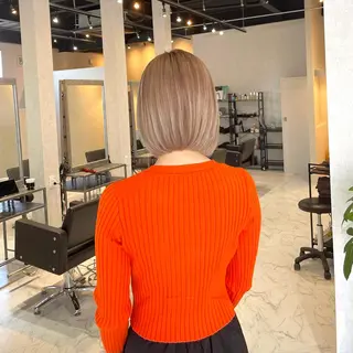 ショート カラー アンドウ ユウ/ レイヤーカット/韓国のヘアスタイル