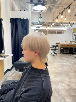 ミディアム カラー メンズ 🌟美髪特化🌟 服部 至恩のヘアスタイル