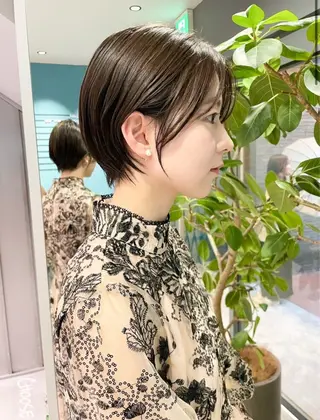ショート 伊藤 優里のヘアスタイル