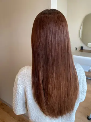 カラー 黒島優香🦋 /縮毛矯正/髪質改善のヘアスタイル