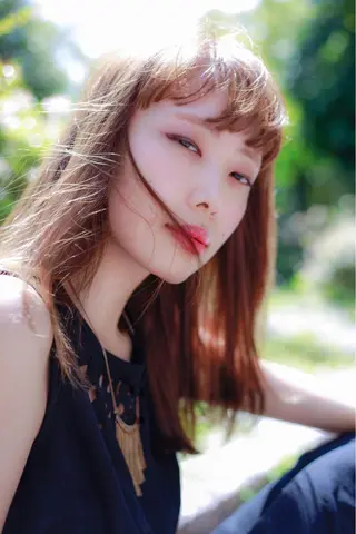 ミディアム 永田 崇のヘアスタイル