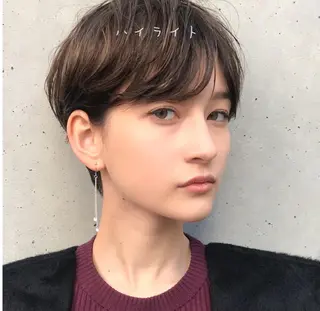ショート 古沢 新のヘアスタイル