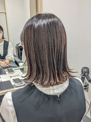 ミディアム tocca柏🍀 森満　早紀のヘアスタイル