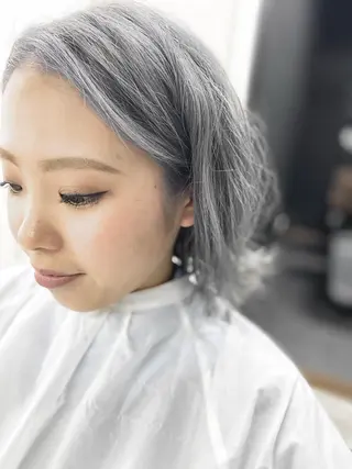 セミロング カラー 名駅Private Salon Noaのヘアスタイル