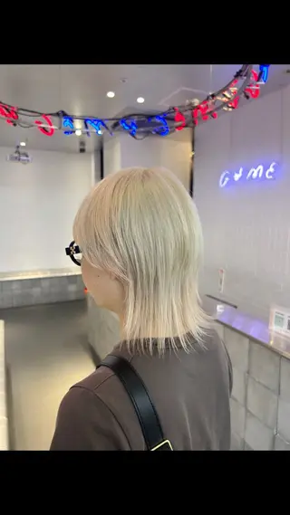 ミディアム MiRI💜地毛級 エクステ✖似合わせ技のヘアスタイル