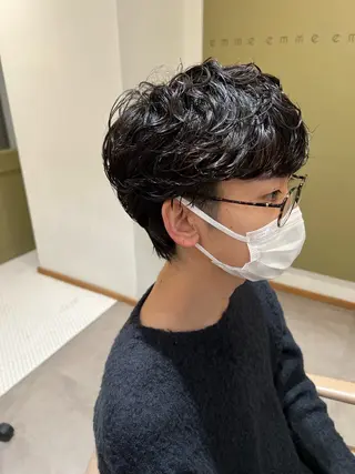 パーマ メンズ メンズカット /パーマ🍀田畑玖音のヘアスタイル