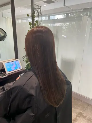 ロング カラー 坂本奈都美 🎀のヘアスタイル
