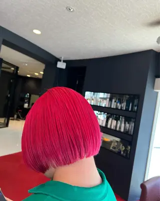 ショート カラー EARTH 三重県 四日市店所属・髪質改善/ ハイトーン/坂本拓のヘアスタイル
