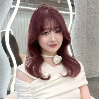 セミロング 大宮/縮毛矯正🫧 古川 美涼のヘアスタイル