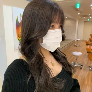 ロング 【韓国風くびれヘア】 joule小木曽輝のヘアスタイル