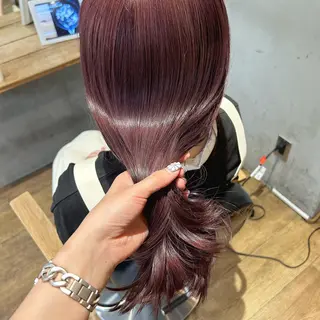 ロング カラー La fith hair cheval　熊本店所属・透明感カラー🧸🫧 WAKOのヘアスタイル