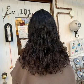 ロング “ととのう”ヘッドス パ🌿本多麻亜優のヘアスタイル