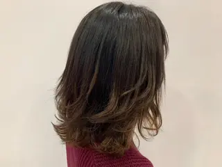 ミディアム カラー nambu-GARDEN所属・高橋 美波のヘアスタイル