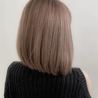 ミディアム カラー clan五反田所属・髪質改善、縮毛矯正 店長浅野太郎のヘアスタイル