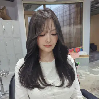 セミロング 高見 凌のヘアスタイル