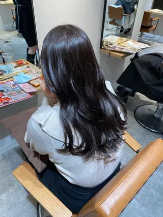 ロング カラー オスズ 🎀´-のヘアスタイル