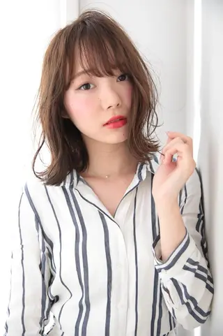 ショート カラー パーマ 山下 直人のヘアスタイル