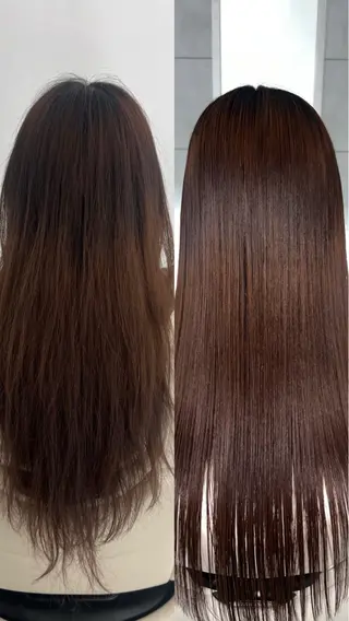 ロング promille RINAのヘアスタイル