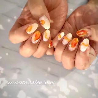 ネイル 'mm所属・'mm  (ミリ) ＭＡＮＡＭＩのネイルデザイン