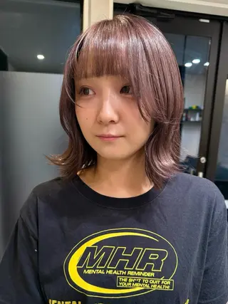 カラー カラーモデル募集♥️ 玲奈のヘアスタイル