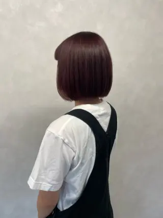 ショート カラー ミウラ サクラコのヘアスタイル
