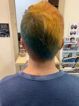 ショート カラー メンズ ささき まさとのヘアスタイル