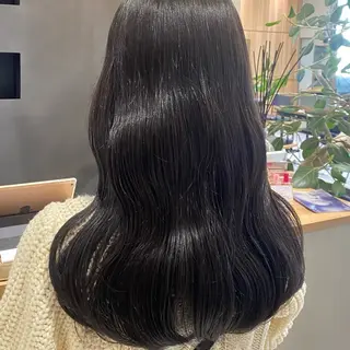 ロング カラー yukari🌷名駅 *大人かわいい艶髪のヘアスタイル