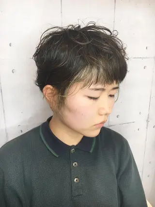 カラー 韓・中華美女ヘア 🇰🇷×🇨🇳のヘアスタイル