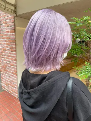 セミロング VEGA天神 ブリーチのヘアスタイル
