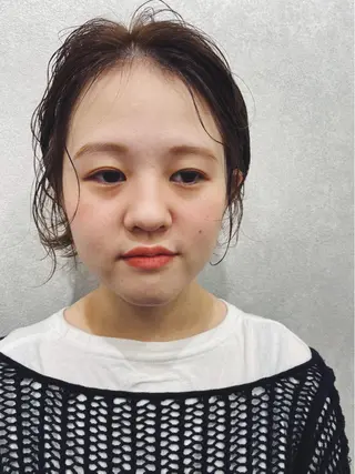 ショート カラー パーマ ヘアアレンジ Kawaguchi Arisaのヘアスタイル