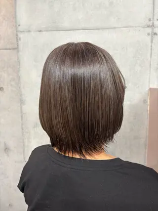 ミディアム カラー 🖤里央愛🖤 白髪染めモデル募集中のヘアスタイル