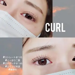 マツエク・マツパ shalm hair lounge所属・風間 莉緒のマツエク・マツパデザイン