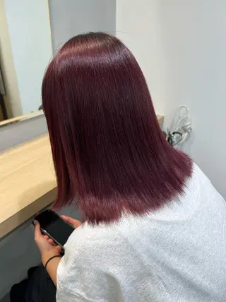 ミディアム Heil所属・透明感カラー 🩷ྀིAYAKAのヘアスタイル