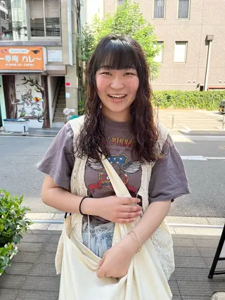 ロング パーマ ショート/パーマ/ カラー/FUKOのヘアスタイル