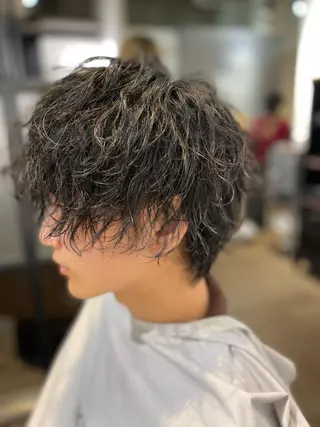パーマ CHROM TOKYO ALT所属・🔥メンズ専門🔥 佐々木　パーマ大人気のヘアスタイル