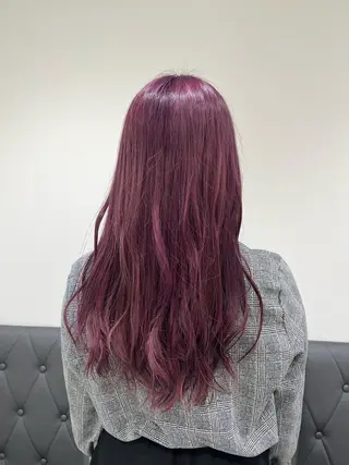 ロング カラー 【暖色カラー特化】 中山由梨のヘアスタイル