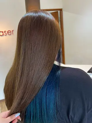 ロング HAIR BEAUTY Plaser所属・透明感カラー🕊️✨ Mayu🦮🩶のヘアスタイル