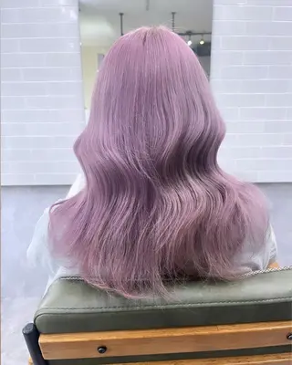 セミロング カラー 韓国ヘア🇰🇷 RYOTAのヘアスタイル