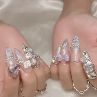 ネイル junna のぞいてねのネイルデザイン