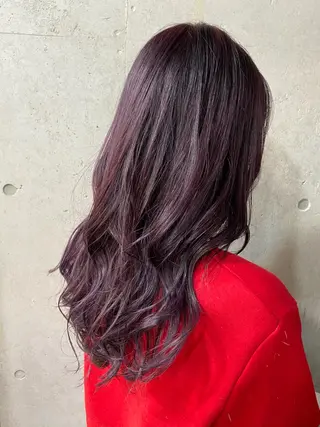 ロング カラー 川端 康介のヘアスタイル
