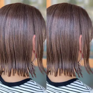 ミディアム Snaly カラー特化ページのヘアスタイル