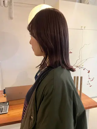 ミディアム 横浜美容室LINE /古賀紅音🍃のヘアスタイル